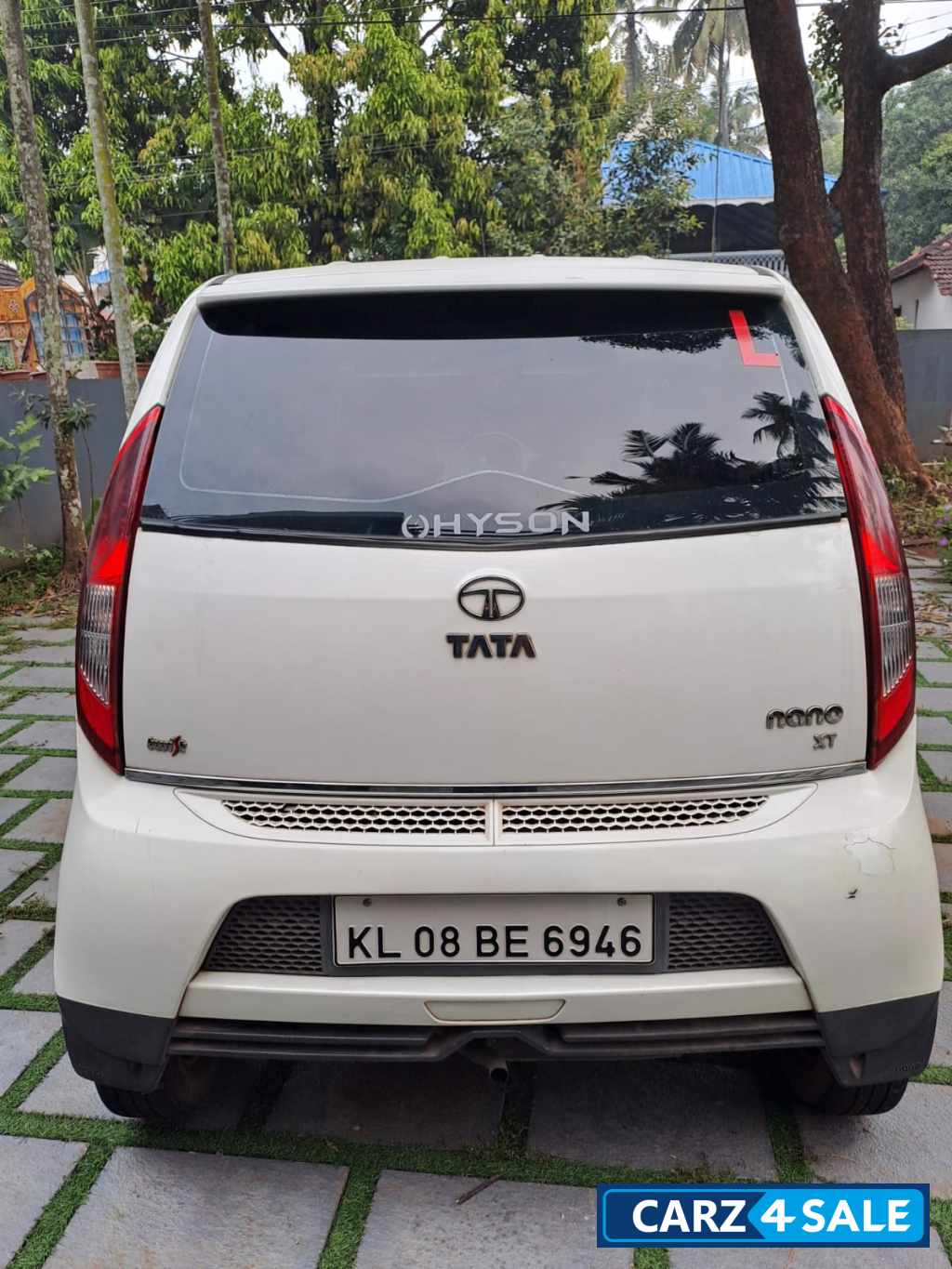 White Tata Nano Nano Twist XT