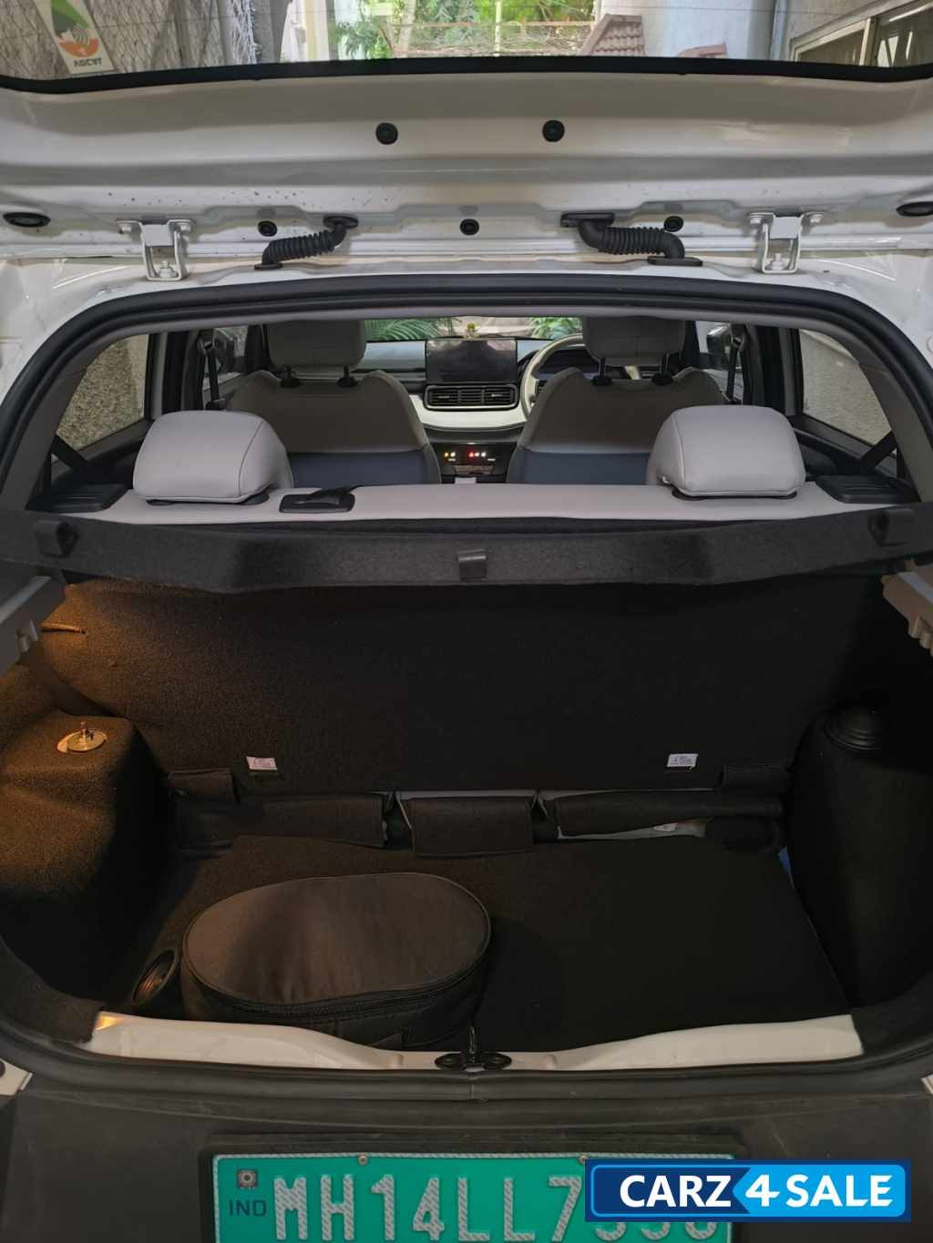 White Tata Punch EV EMP + S LRACFC