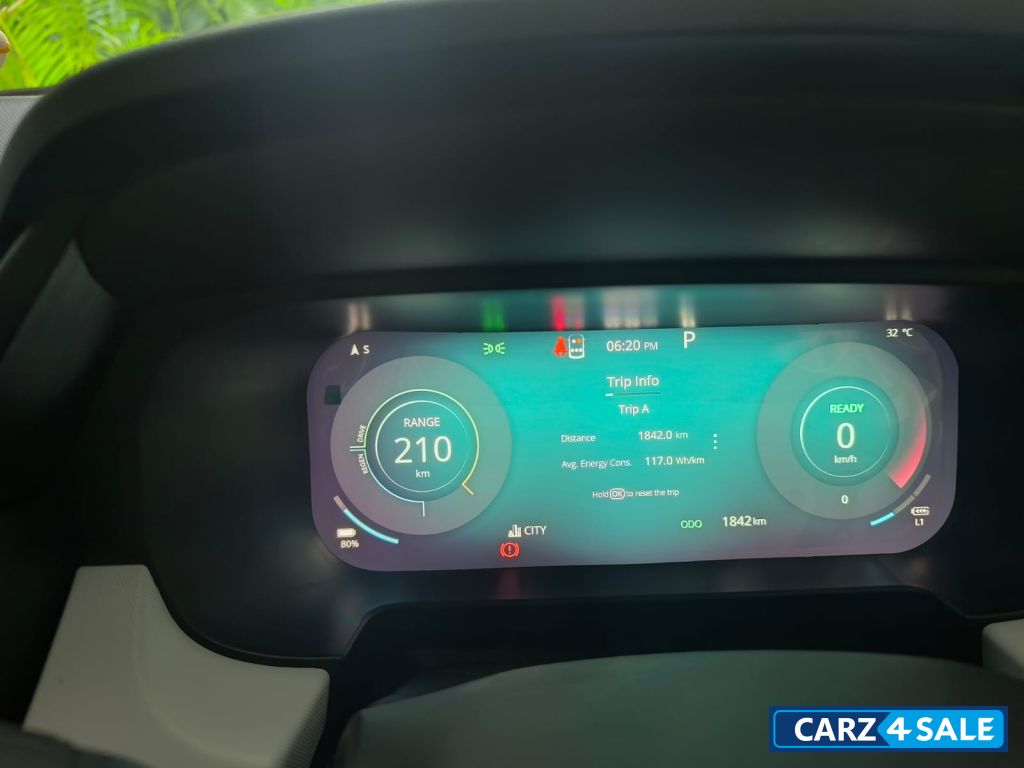 White Tata Punch EV EMP + S LRACFC