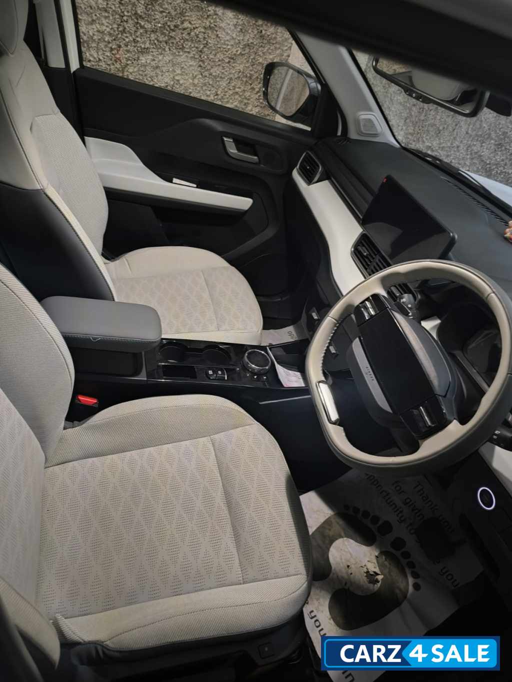 White Tata Punch EV EMP + S LRACFC