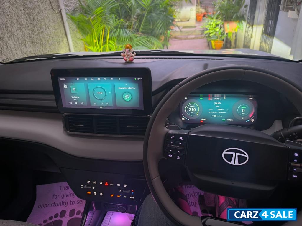 White Tata Punch EV EMP + S LRACFC