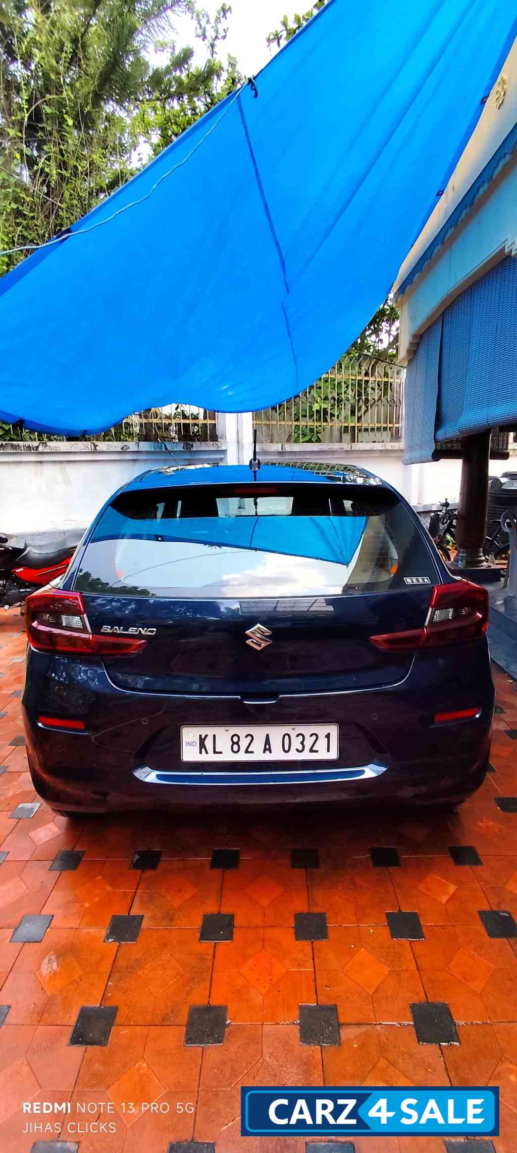 Blue Maruti Suzuki Baleno Delta Blue Maruti Suzuki Baleno Delta