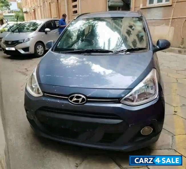 Twilight Blue Hyundai i10 grand i10 sportz 1.2 kppa vtvt Twilight Blue Hyundai i10 grand i10 sportz 1.2 kppa vtvt