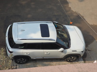 White Maruti Suzuki Vitara Brezza Zxi plus