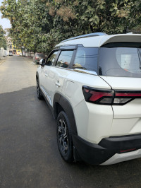 White Maruti Suzuki Vitara Brezza Zxi plus