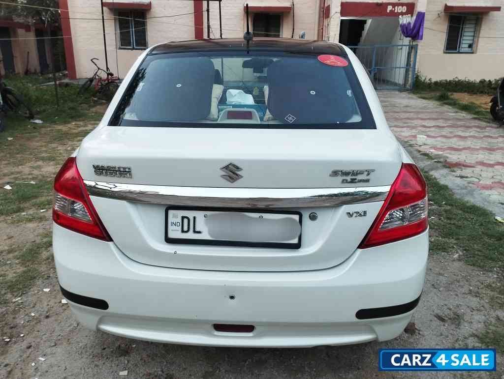P A  White Maruti Suzuki Dzire Vxi