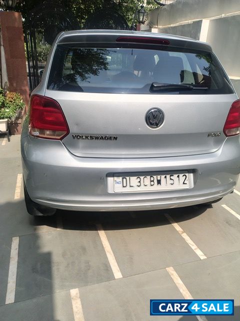Silver Volkswagen Polo Highline,  Petrol