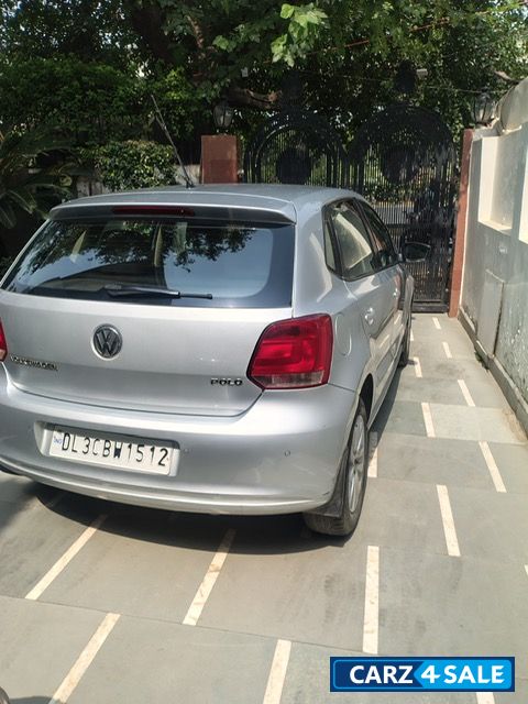 Silver Volkswagen Polo Highline,  Petrol