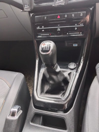 Red Skoda Kushaq petrol