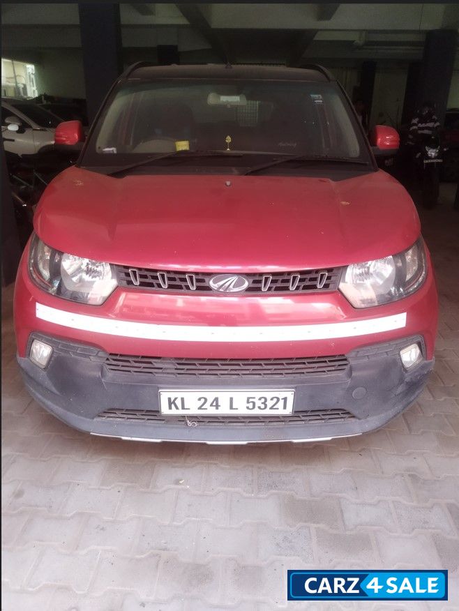 Red And Black Mahindra KUV100 K8 mFalcon G80