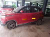 Red And Black Mahindra KUV100 K8 mFalcon G80