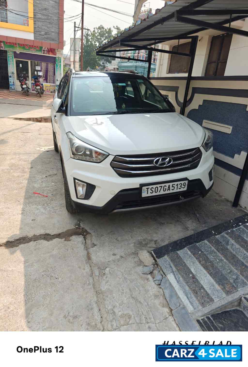 White Hyundai Creta Sx+