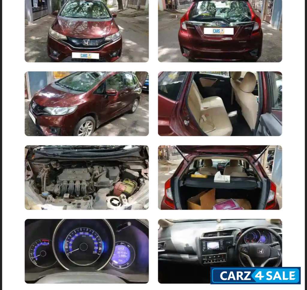 Carnel Red Honda Jazz V