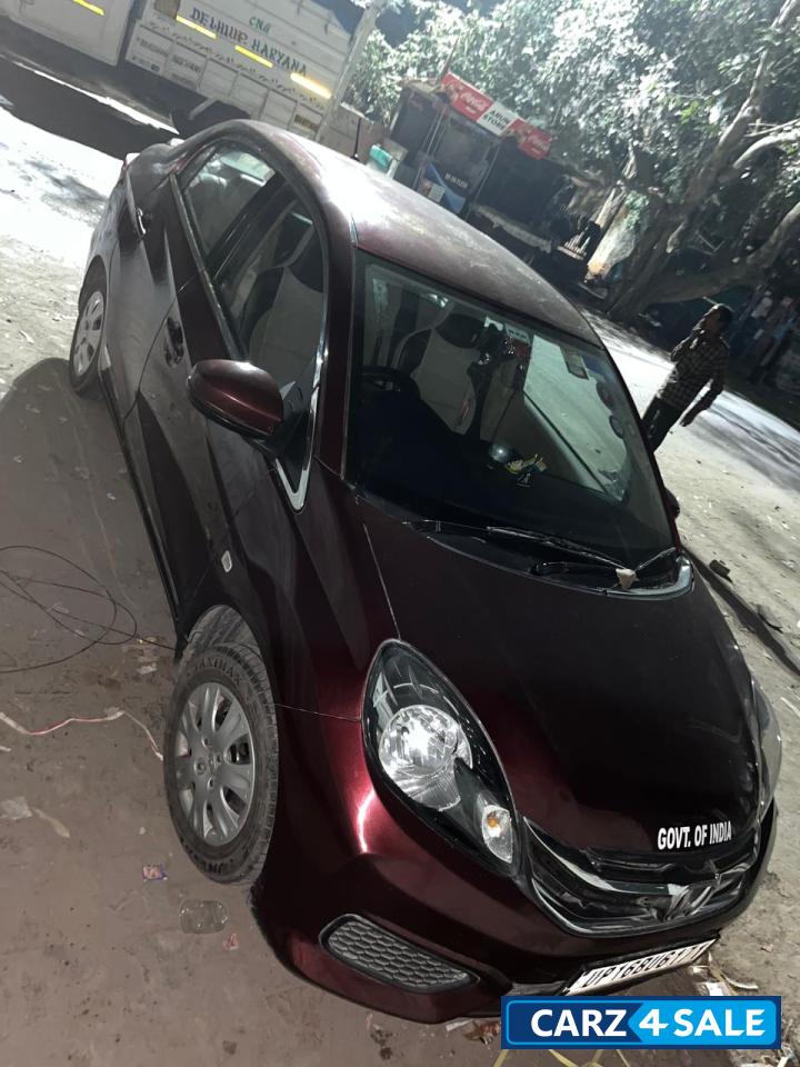 Red Honda Amaze 1.2 S (O)  I- VTEC