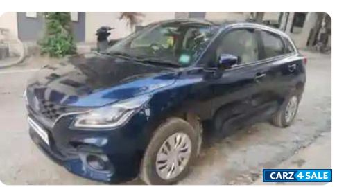 Blue Maruti Suzuki Baleno Delta ags