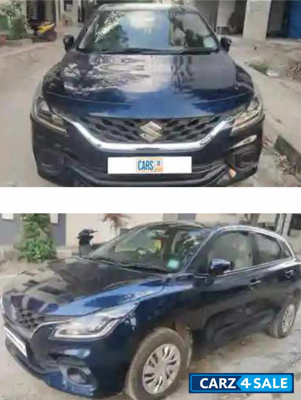 Blue Maruti Suzuki Baleno Delta ags