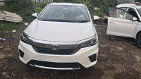 Pearl White Honda City ZX MT iVTEC