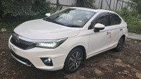 Pearl White Honda City ZX MT iVTEC