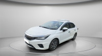 Pearl White Honda City ZX MT iVTEC