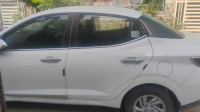 Polar White Hyundai Aura S 1.2 Cng Variant