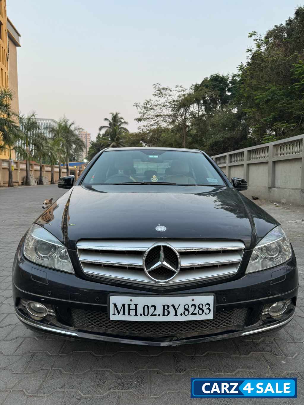 Black Mercedes-Benz C-Class C200