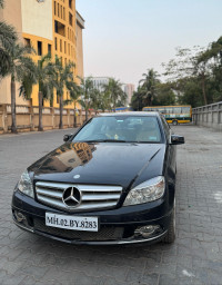 Black Mercedes-Benz C-Class C200