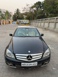 Black Mercedes-Benz C-Class C200