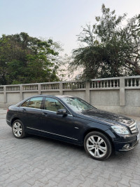 Black Mercedes-Benz C-Class C200