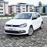 White Volkswagen Polo Gt tsi