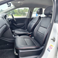 White Volkswagen Polo Gt tsi