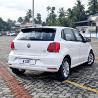 White Volkswagen Polo Gt tsi