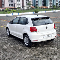 White Volkswagen Polo Gt tsi