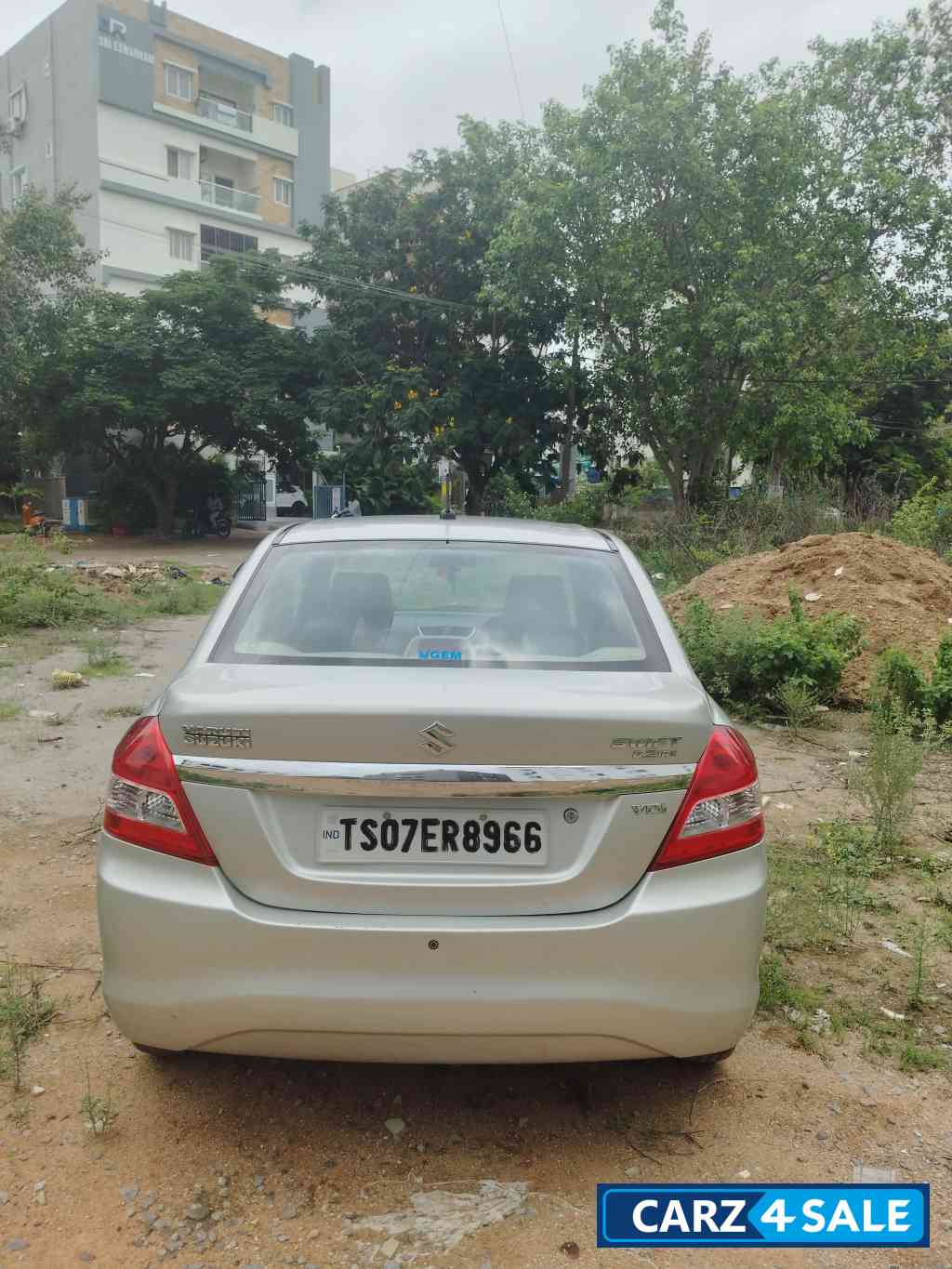 Silver Maruti Suzuki Swift Dzire VDI Diesel