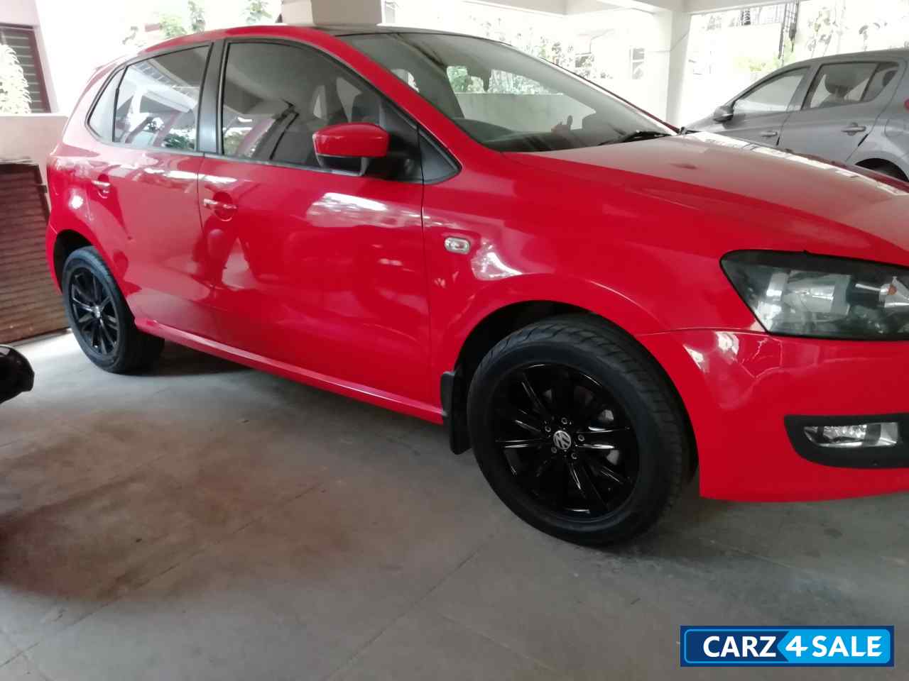 Red Volkswagen  Polo 1.6 GT TDI MT