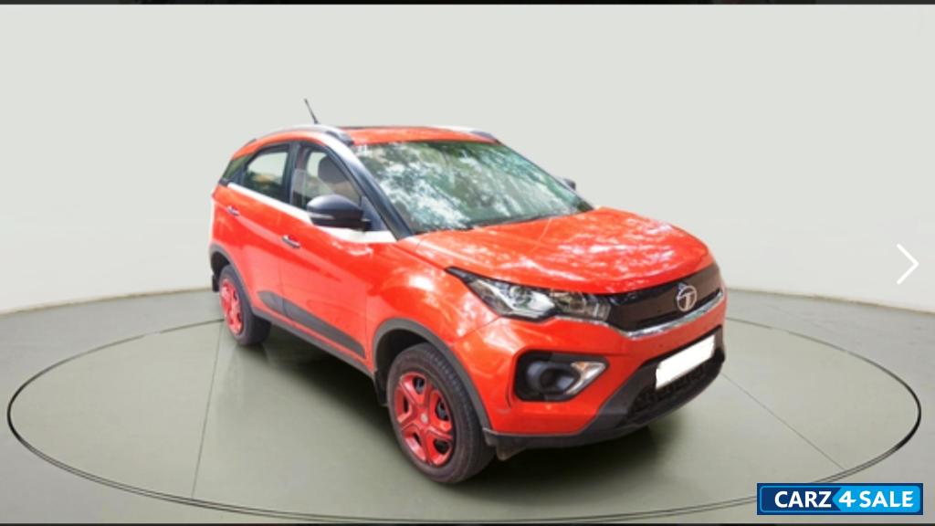 Flame Red Tata Nexon XMS