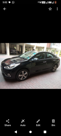 Thunder Black Hyundai Verna SX 1.6 Vtvt