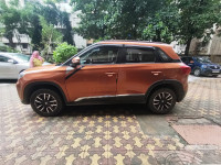 Orange Maruti Suzuki Vitara Brezza Manual