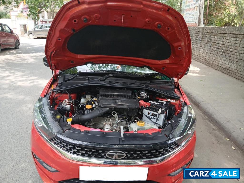 Red Tata Tiago XZ Plus