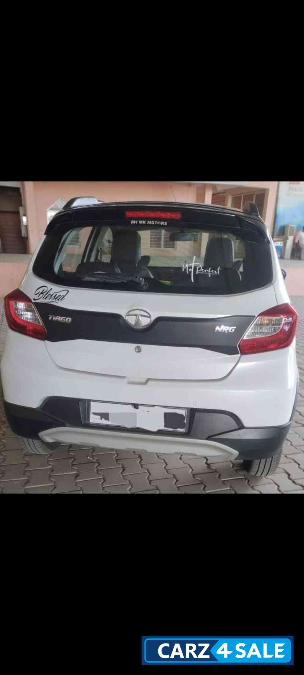 White Tata Tiago NRG