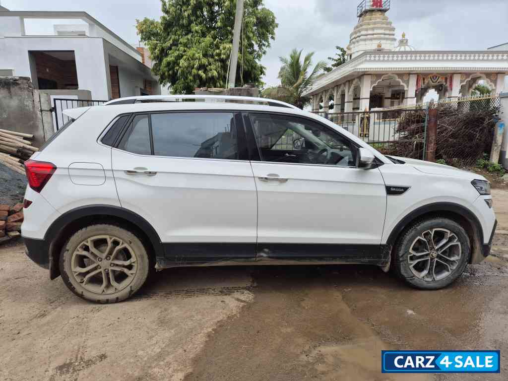 Candy White Skoda Kushaq 1.5 STYLE 06 AIR BAGS DSG AT