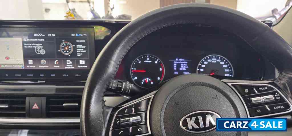 White Kia Seltos Htx 1.5 Diesel