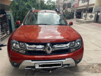 Orange Renault Duster RXZ AWD Diesel