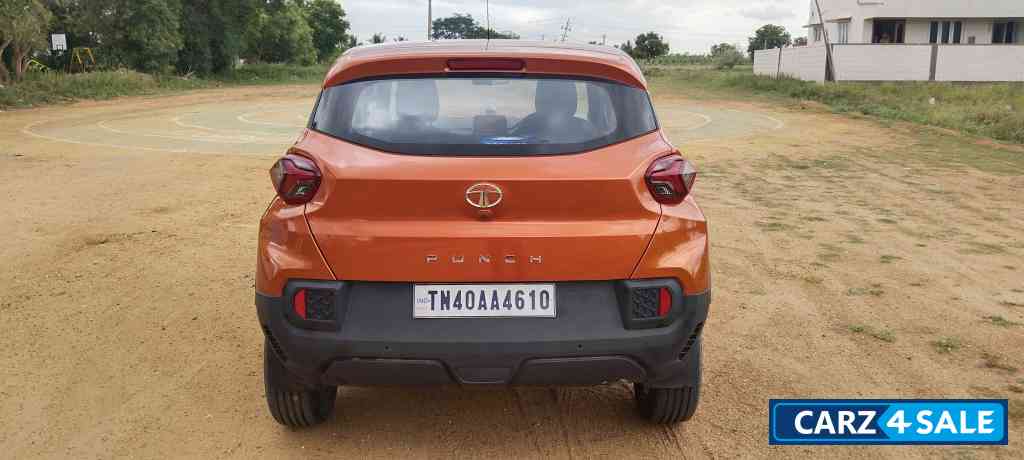 Orange Tata Punch Accomplished Dazzle Petrol MT