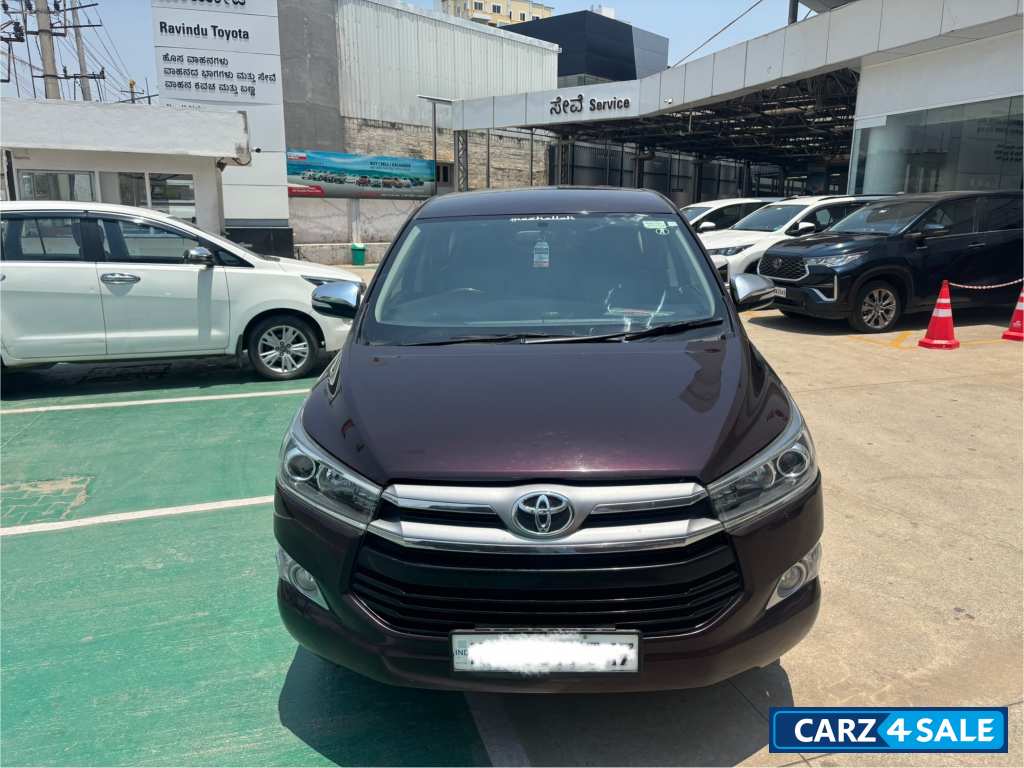 Garnet Red Toyota Innova Innova crysta 2.4 Z