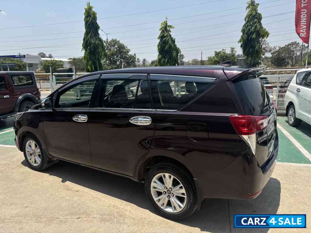 Garnet Red Toyota Innova Innova crysta 2.4 Z