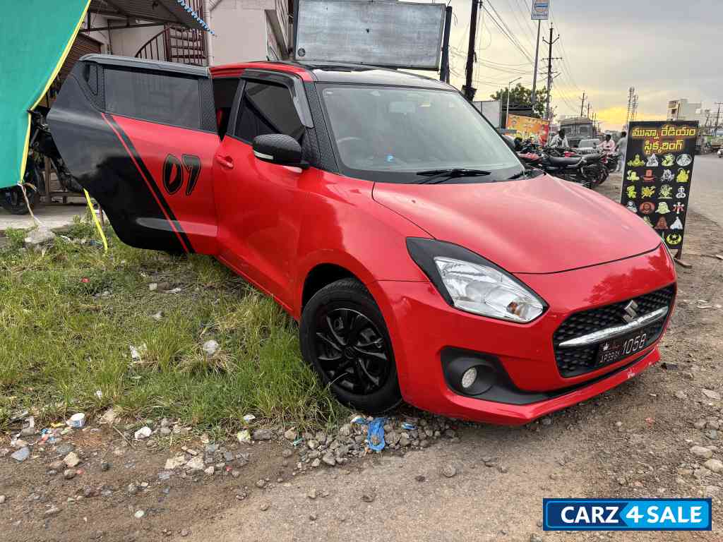 Red Maruti Suzuki Swift Vxi