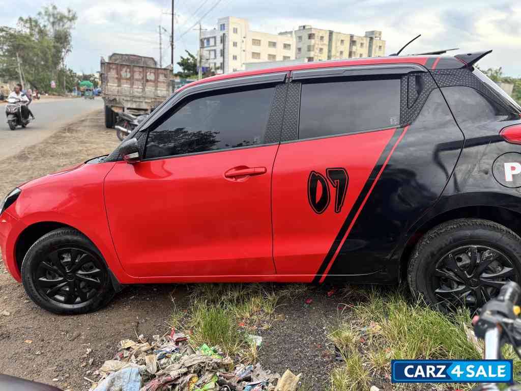 Red Maruti Suzuki Swift Vxi