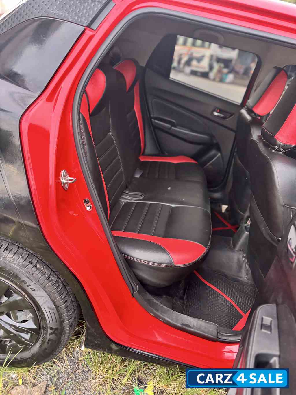 Red Maruti Suzuki Swift Vxi