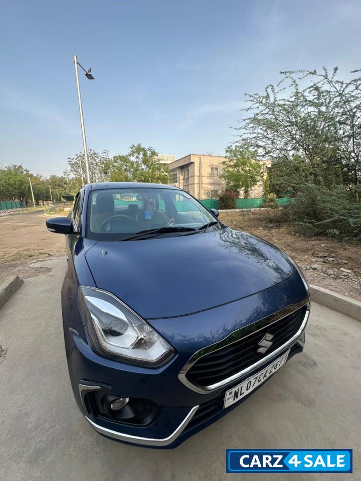 Blue Maruti Suzuki Dzire ZXI Plus AMT (2017-2020)
