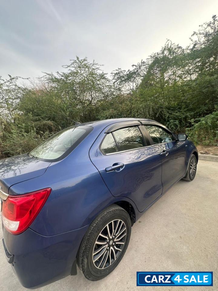 Blue Maruti Suzuki Dzire ZXI Plus AMT (2017-2020)